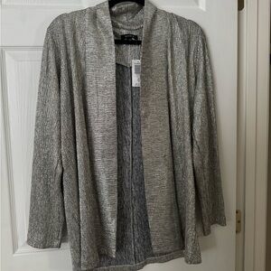 Torrid metallic shawl